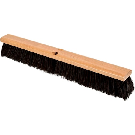Pferd 89215 24in Fine Sweep Floor Brush Horsehair-Nylon Fill, 3in Trim 89215-PFERD
